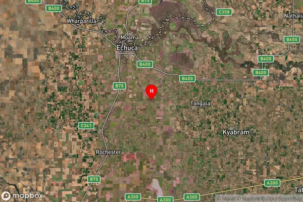 Strathallan,Victoria Satellite Map