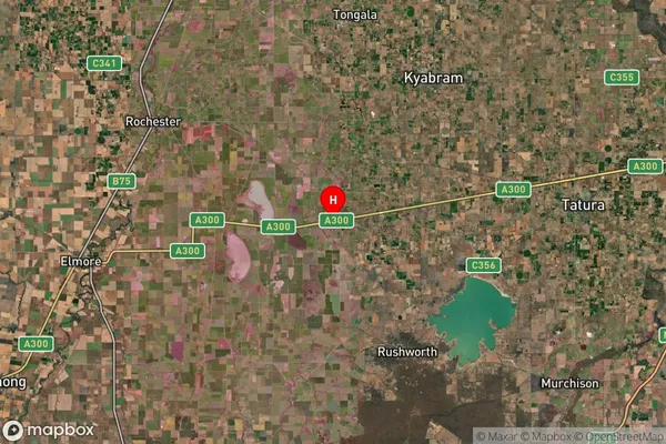 Carag Carag,Victoria Satellite Map