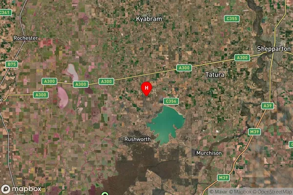 Stanhope South,Victoria Satellite Map