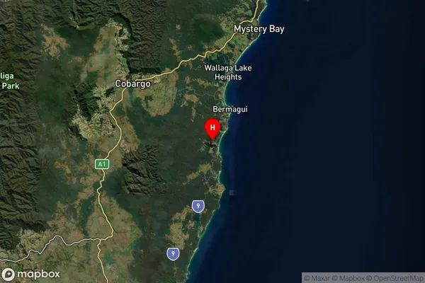 Cuttagee,New South Wales Satellite Map