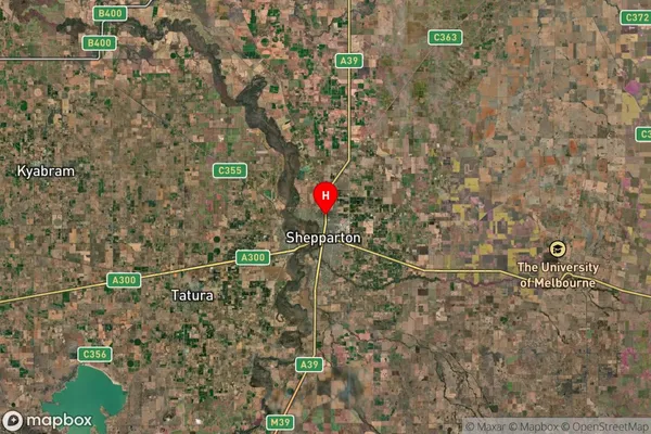 Branditt,Victoria Satellite Map