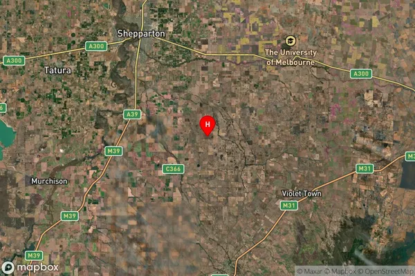 Tamleugh West,Victoria Satellite Map