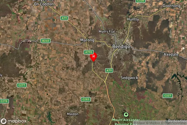 Lockwood,Victoria Satellite Map