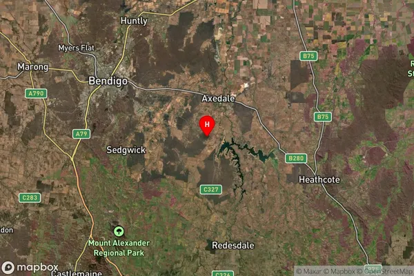 Mosquito Creek,Victoria Satellite Map