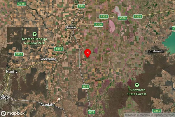 Myola,Victoria Satellite Map