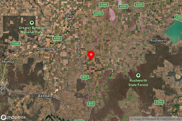 Myola East,Victoria Satellite Map