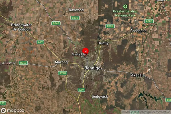 Eaglehawk,Victoria Satellite Map