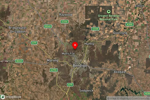 Eaglehawk North,Victoria Satellite Map