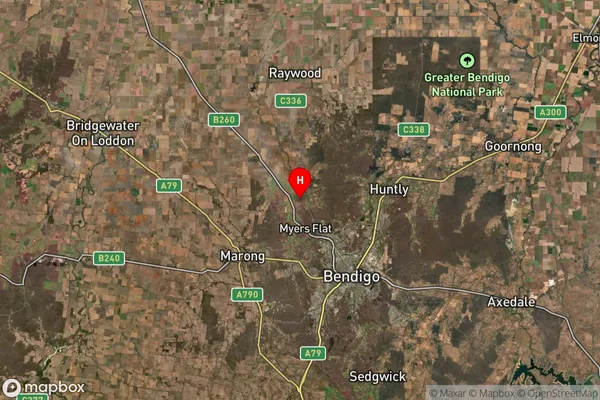 Woodvale,Victoria Satellite Map