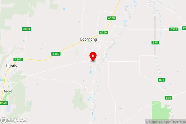 Barnadown,Victoria Area Map