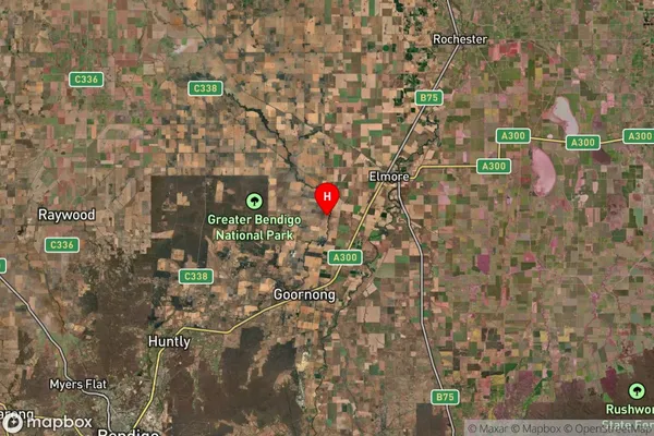 Avonmore,Victoria Satellite Map