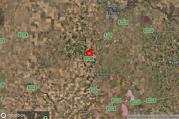 Ballendella,Victoria Satellite Map