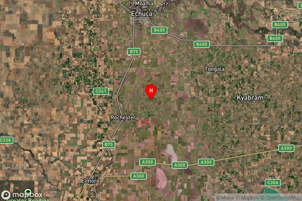 Nanneella,Victoria Satellite Map