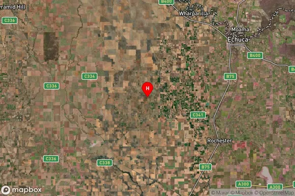 Lockington,Victoria Satellite Map