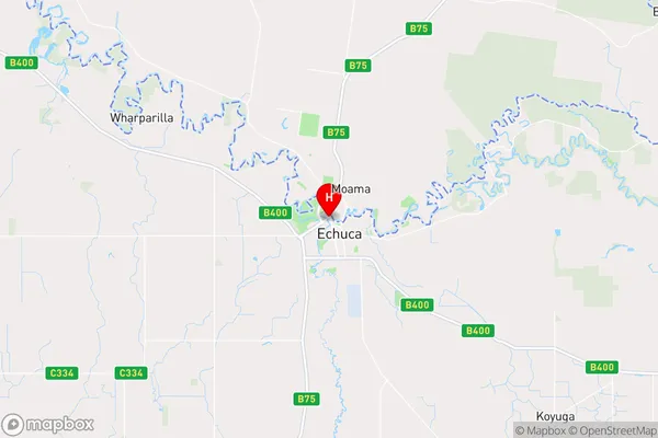 Campaspe West,Victoria Area Map