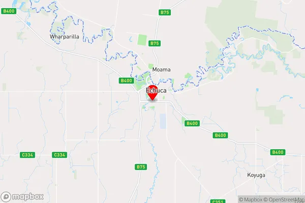 Echuca South,Victoria Area Map