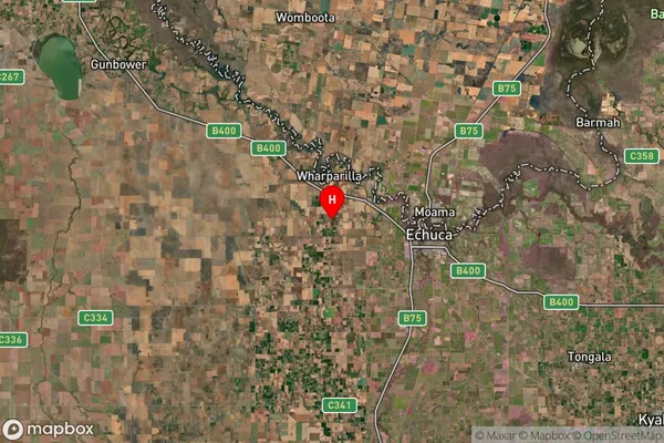 Mcevoys,Victoria Satellite Map