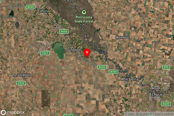 Patho,Victoria Satellite Map