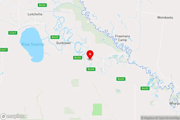 Patho West,Victoria Area Map