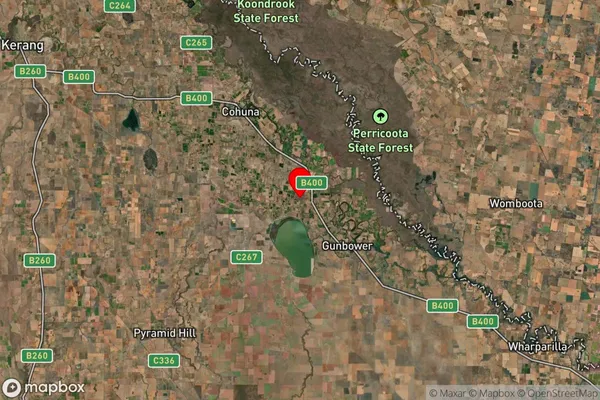 Leitchville,Victoria Satellite Map