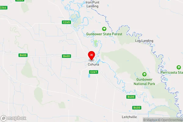 Gannawarra,Victoria Area Map