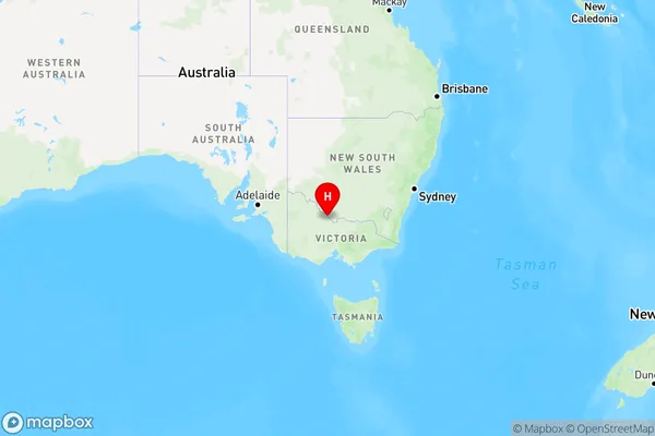 Gannawarra,Victoria Region Map