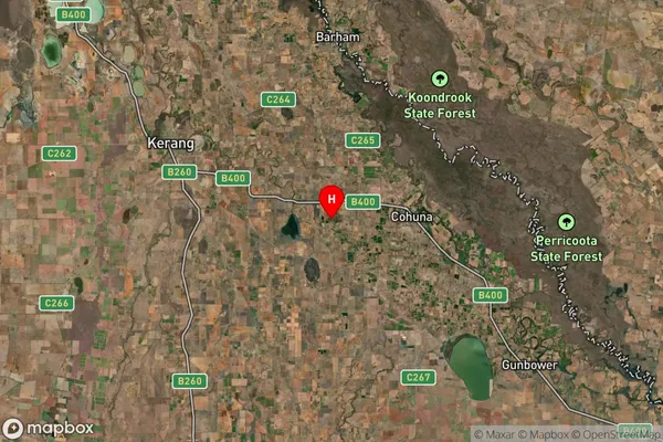 Mead,Victoria Satellite Map