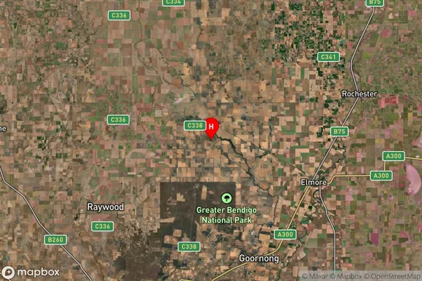 Drummartin,Victoria Satellite Map