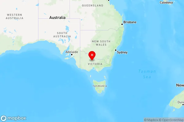 Drummartin,Victoria Region Map