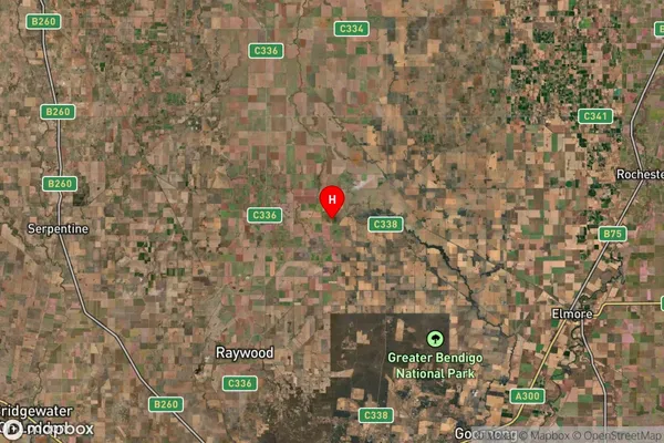 Kamarooka North,Victoria Satellite Map