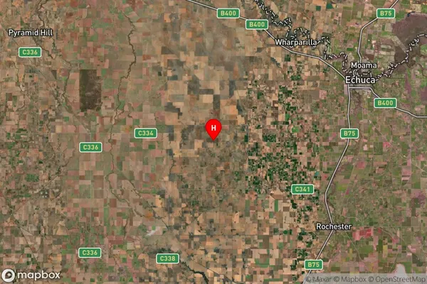 Pine Grove East,Victoria Satellite Map