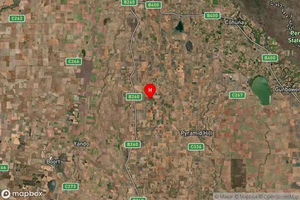 Loddon Vale,Victoria Satellite Map