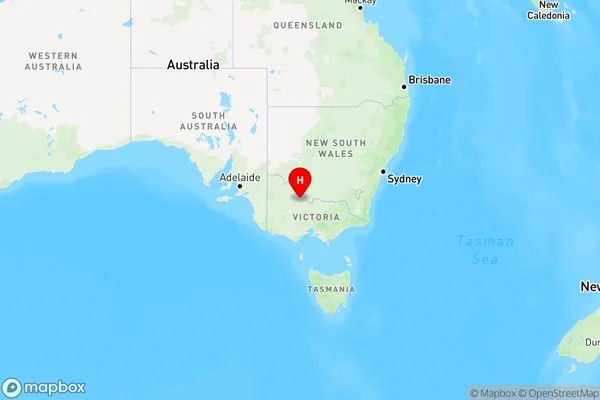 Appin South,Victoria Region Map