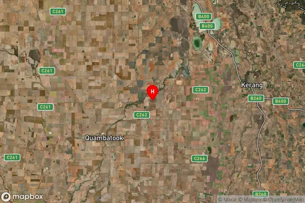 Budgerum East,Victoria Satellite Map