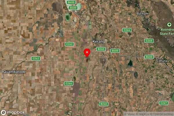 Dingwall,Victoria Satellite Map