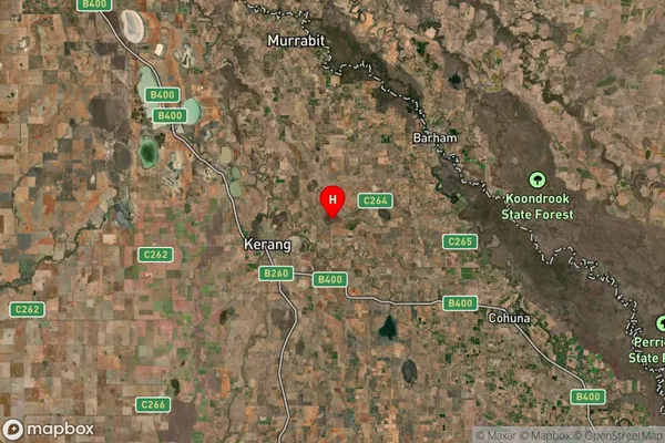 East Yeoburn,Victoria Satellite Map