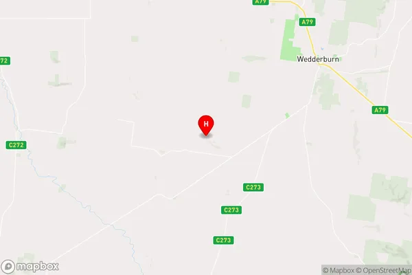 Berrimal,Victoria Area Map