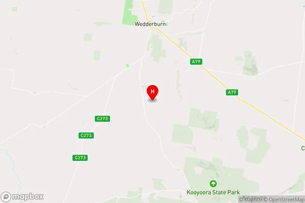 Kurraca,Victoria Area Map