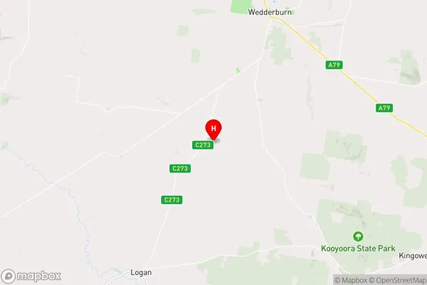 Kurraca West,Victoria Area Map