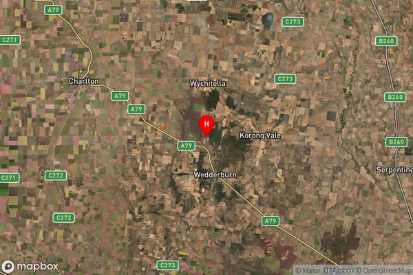 Skinners Flat,Victoria Satellite Map