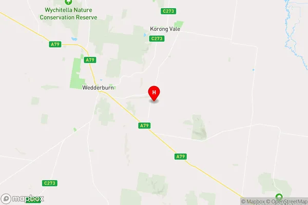 Wedderburn Junction,Victoria Area Map