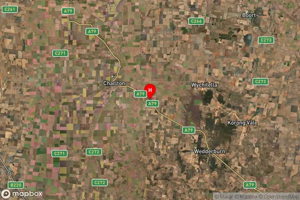 Woosang,Victoria Satellite Map