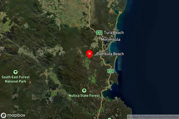 Lochiel,New South Wales Satellite Map