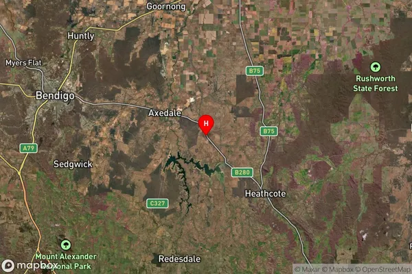 Knowsley,Victoria Satellite Map