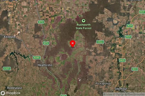 Moormbool West,Victoria Satellite Map