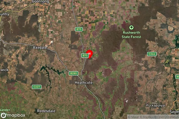 Mount Camel,Victoria Satellite Map