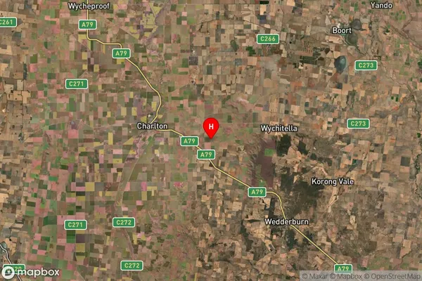 Barrakee,Victoria Satellite Map