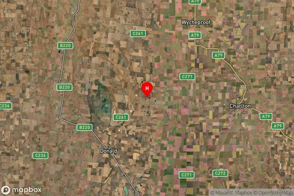 Jeffcott North,Victoria Satellite Map