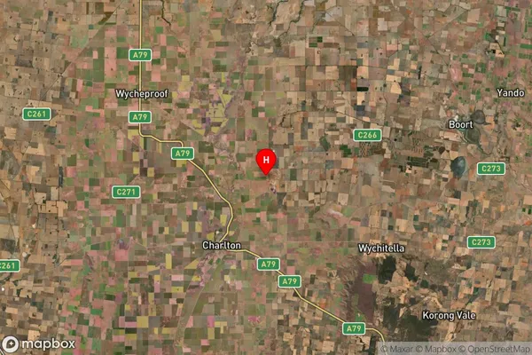 Nareewillock,Victoria Satellite Map