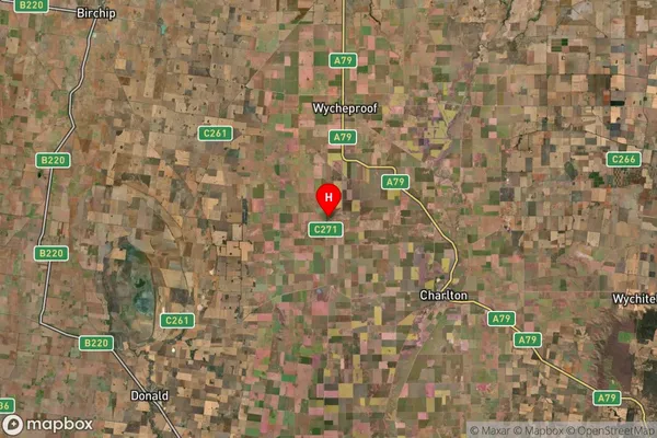 Teddywaddy West,Victoria Satellite Map